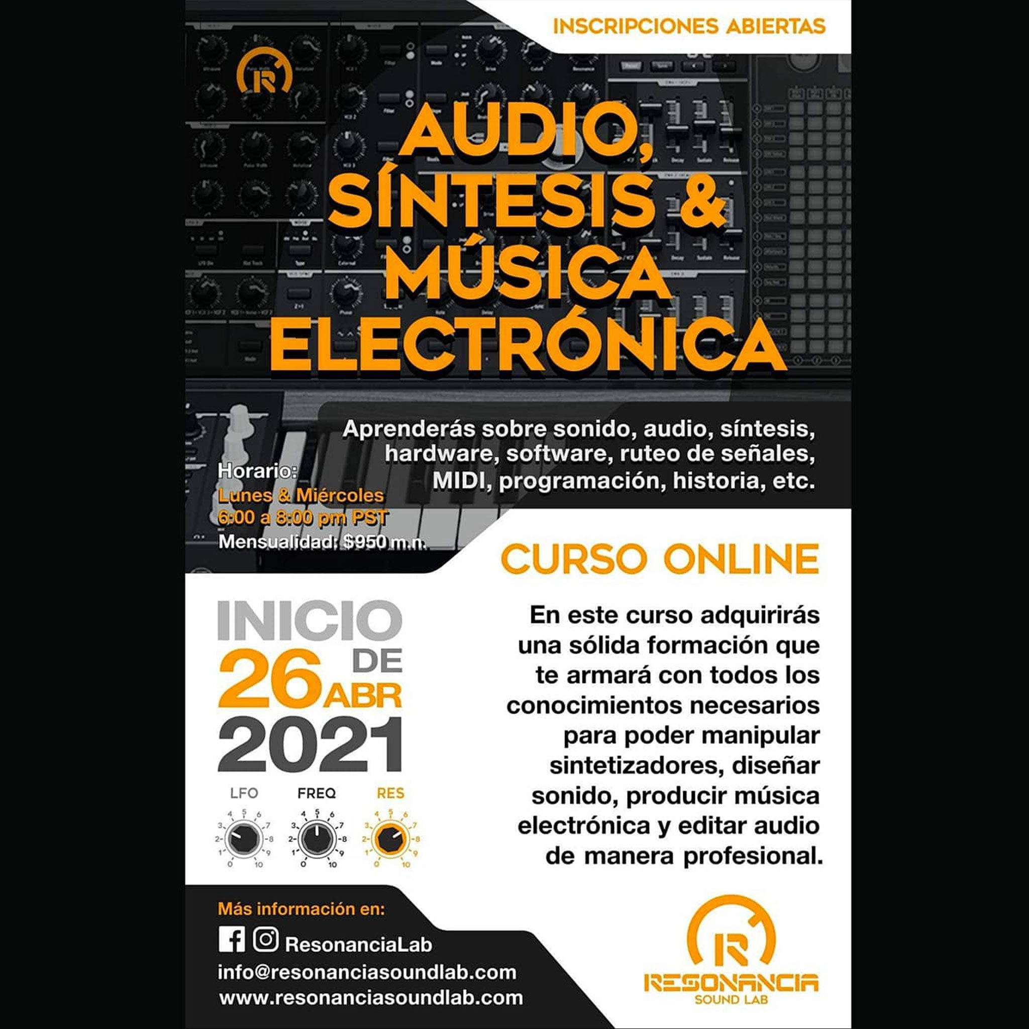 AUDIO, SÍNTESIS & MÚSICA ELECTRÓNICA - WAVELOOR