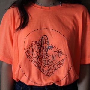 camiseta neon DIY WAVELOOR