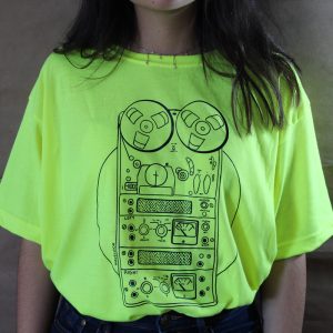camiseta neon magnetic WAVELOOR